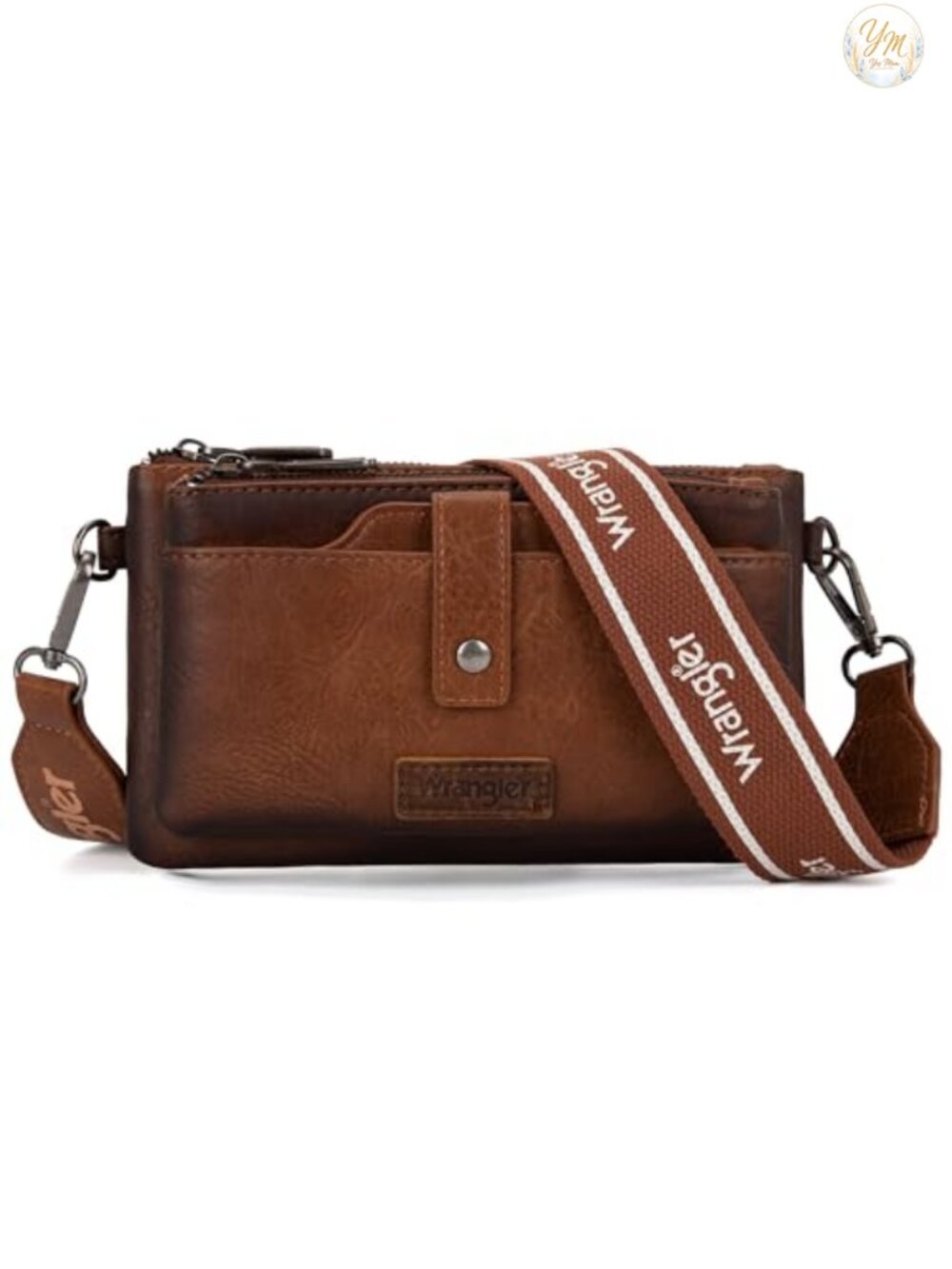 Wrangler Crossbody Wallet Purse with Guitar Strap and Card Holder